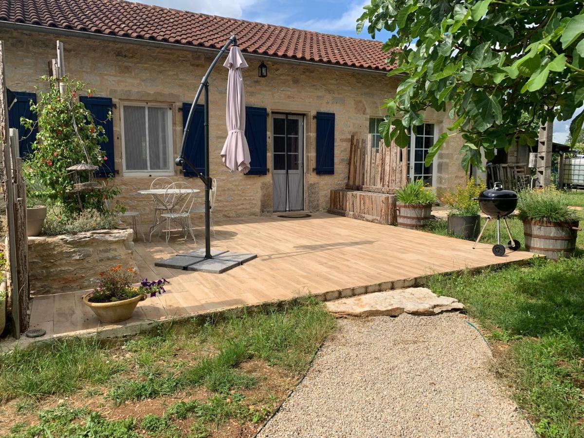Gite La Longere Bleue Caylus Екстер'єр фото